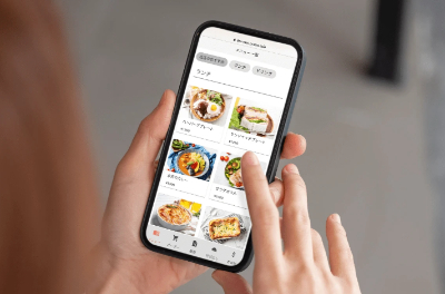 USEN SelfOrder MOBILEの操作画像